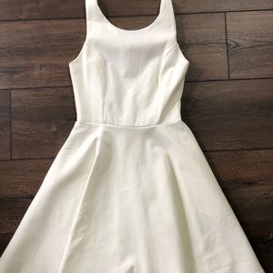 Lulu’s Off-White Skater Dress